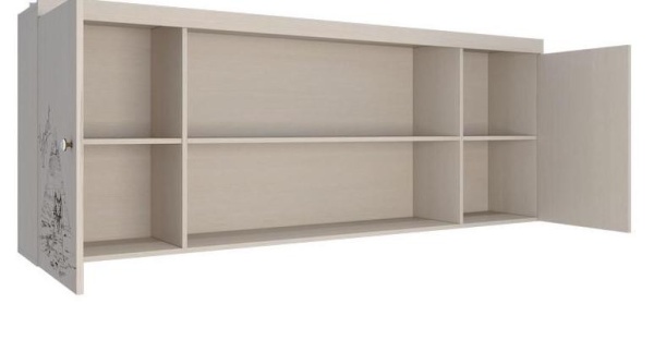 Полка Навесная  ПН-307 Мийа-3/Фотопечать (Ш-2032 х В-688 х Г-317 мм)