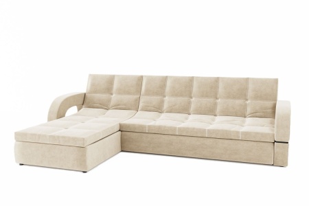 Диван Угловой Мадрид (Ш-2650 х Г-1800 х В-1000 мм/Спальное место 1350х2300 мм)/Разные Цвета