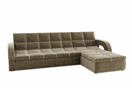 Диван Угловой Мадрид (Ш-2650 х Г-1800 х В-1000 мм/Спальное место 1350х2300 мм)/Разные Цвета